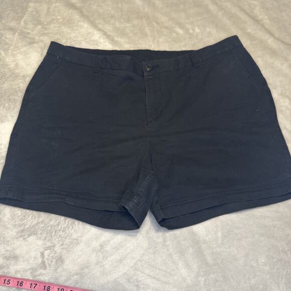 Magellan Shorts Women's Size 16 Black & Olive Colors Outdoors LOT of 2 5" Inseam - Picture 8 of 16